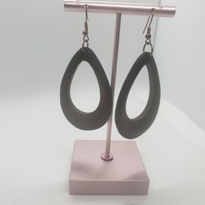 Wood - Women Bohenian Chic Wood Dangle Earrings